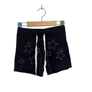 Chic 2 Chic Navy Star Kids Shorts - Medium (10)